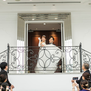 大階段入場|687193さんのアルカンシエル luxe mariage 大阪（アルカンシエルグループ）の写真(2037749)