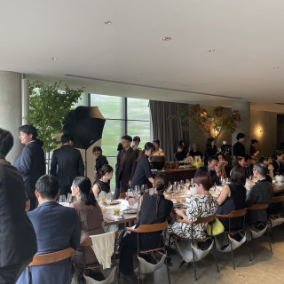 思い思いに楽しめるパーティー会場