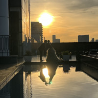 披露宴会場での前撮り