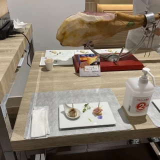 ウェルカムパーティの料理