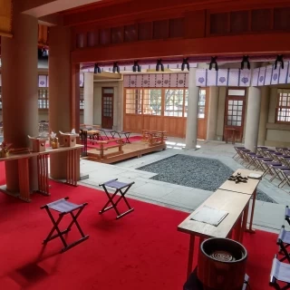 神殿内部