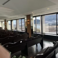 ナチュラルなイメージの挙式会場です。