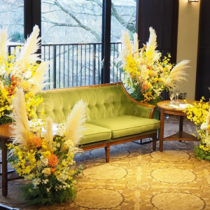 披露宴装花|687696さんのザ キクスイロウ ナラパーク（菊水楼）の写真(2004606)