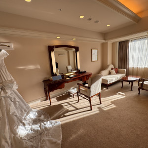 挙式会場のすぐ近くに一室用意されています。|687742さんの帝国ホテル 東京の写真(2005283)