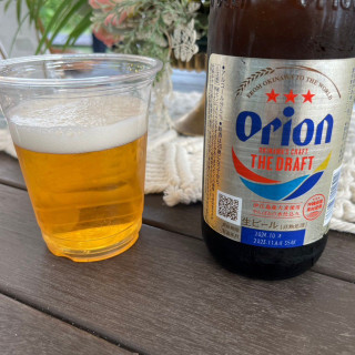 披露宴では飲み放題で、ビールは沖縄のオリオンビールです