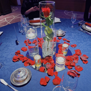 テーブル装花|687748さんの浦安ブライトンホテル東京ベイの写真(2005230)