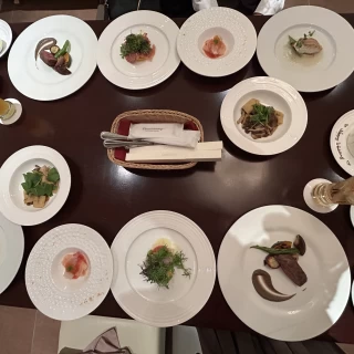 披露宴当日のコース料理