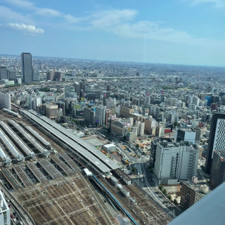 披露宴場からの景色