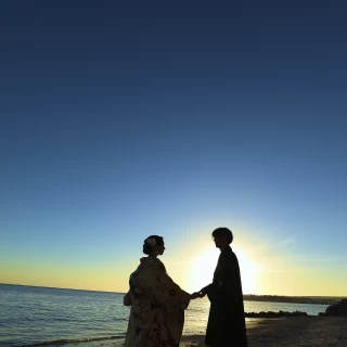砂浜と海