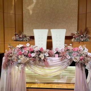 披露宴会場の様子