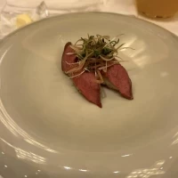 神戸牛のお寿司仕立て 茗荷の香り