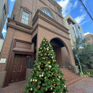 冬なのでクリスマス仕様|687898さんの京都セントアンドリュース教会の写真(2006707)