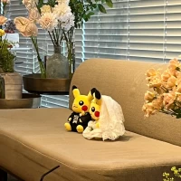 お色直し中
