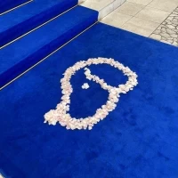 新婦がスヌーピー好きで帰りに通ったらこんなサプライズが♡