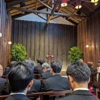 招待者席からみたチャペル