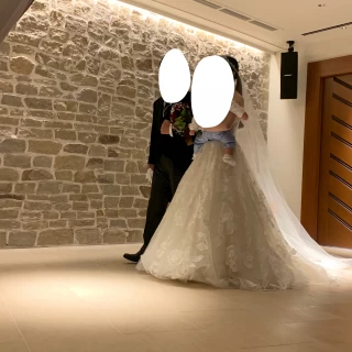 チャペル入場の直後です。