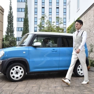 挙式の新郎入場