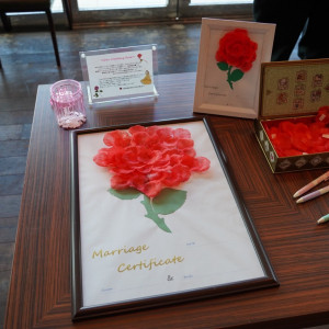 結婚証明書の作成をゲストと共に。|688063さんのラヴィマーナ神戸の写真(2008689)
