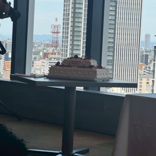 切り分けてもらいケーキをいただきました。