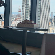 切り分けてもらいケーキをいただきました。