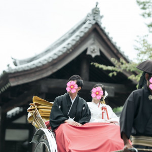 人力車で南禅寺の方に行きました。|688238さんの桜鶴苑の写真(2011904)