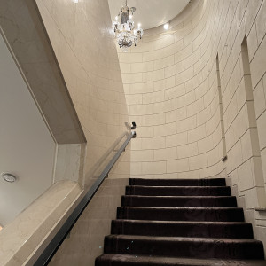 チャペルまでの階段です、撮影に最適です|688392さんの白金迎賓館 アートグレイスクラブの写真(2013958)