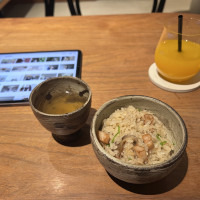 季節の釜飯です。