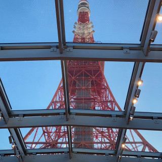 チャペルから見える景色。このアングルの東京タワーは貴重