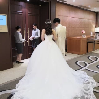 入場前