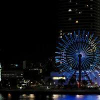 披露宴会場からの夜景