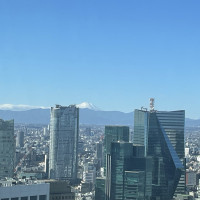 親族控室から見える富士山