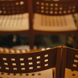 チャペルの椅子