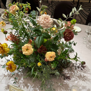 ゲストテーブルの装花です。|688796さんのセルリアンタワー東急ホテルの写真(2017357)