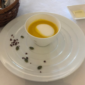 試食スープ！これが凄く美味しかった！！|688898さんのグレイスガーデン アルベラの写真(2018127)