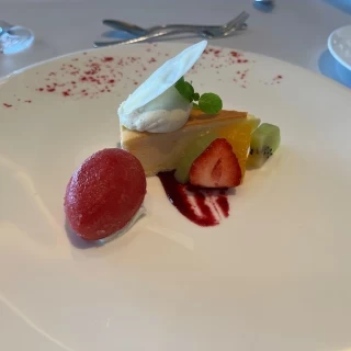 料理のデザート