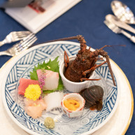 伊勢海老を使った料理