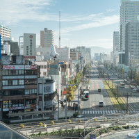 ホテルから見える外観