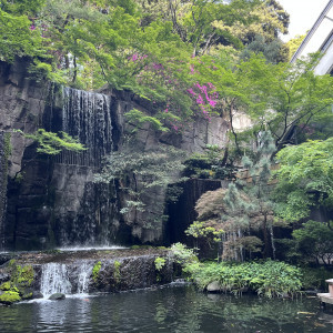 ホテルの中からアクセスできるテラスの様な場所です|688931さんのホテル雅叙園東京の写真(2459838)