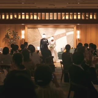 披露宴会場は広いです