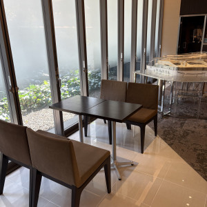広々としたロビーで受付ができます|689134さんのアルカンシエル luxe mariage 名古屋（アルカンシエルグループ）の写真(2437856)