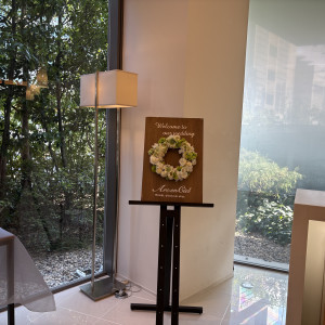 広々としたロビーで受付ができます|689134さんのアルカンシエル luxe mariage 名古屋（アルカンシエルグループ）の写真(2437862)