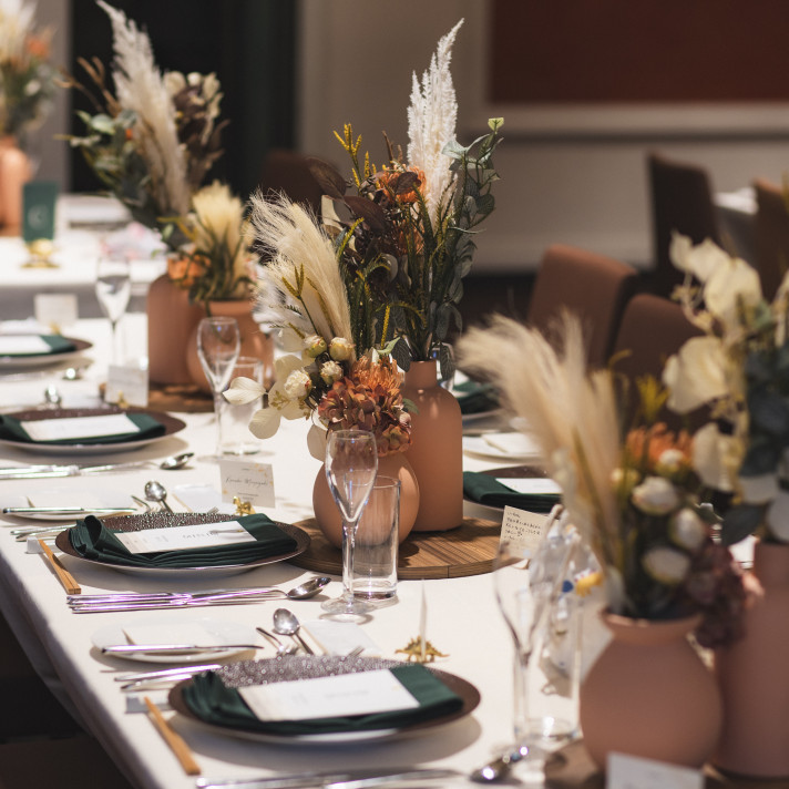 プラン内の装花コーディネート