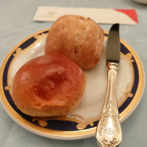 焼き立てのパンを食べさせてもらえました。|689136さんのホテルモントレ大阪の写真(2033805)