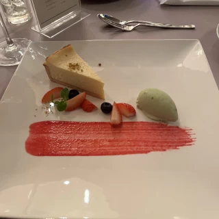 試食会でのデザート