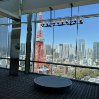 東京タワーを一望