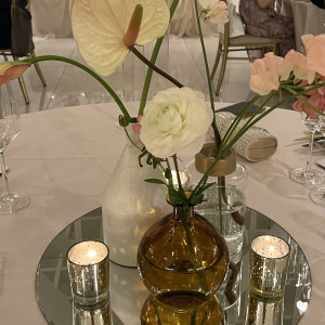 テーブル装花|689495さんの北野クラブ ソラ  KITANO CLUB SOLAの写真(2124202)