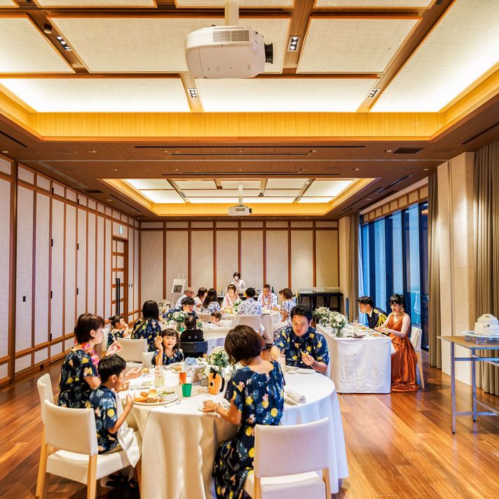 披露宴会場の様子です！