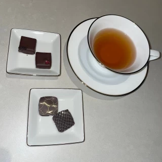 TIAD特製チョコレートが美味しかったです。