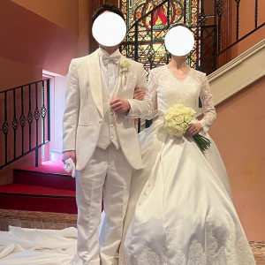 ウエディングドレスとタキシード|689831さんのST.MARGARET WEDDING（セント・マーガレット ウエディング）の写真(2037702)