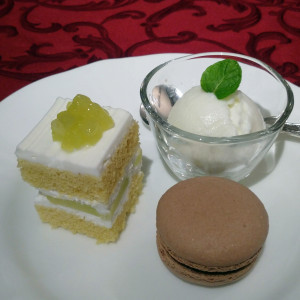 試食のデザート|690160さんのHOTEL NEW OTANI HAKATA （ホテルニューオータニ博多）の写真(2085844)